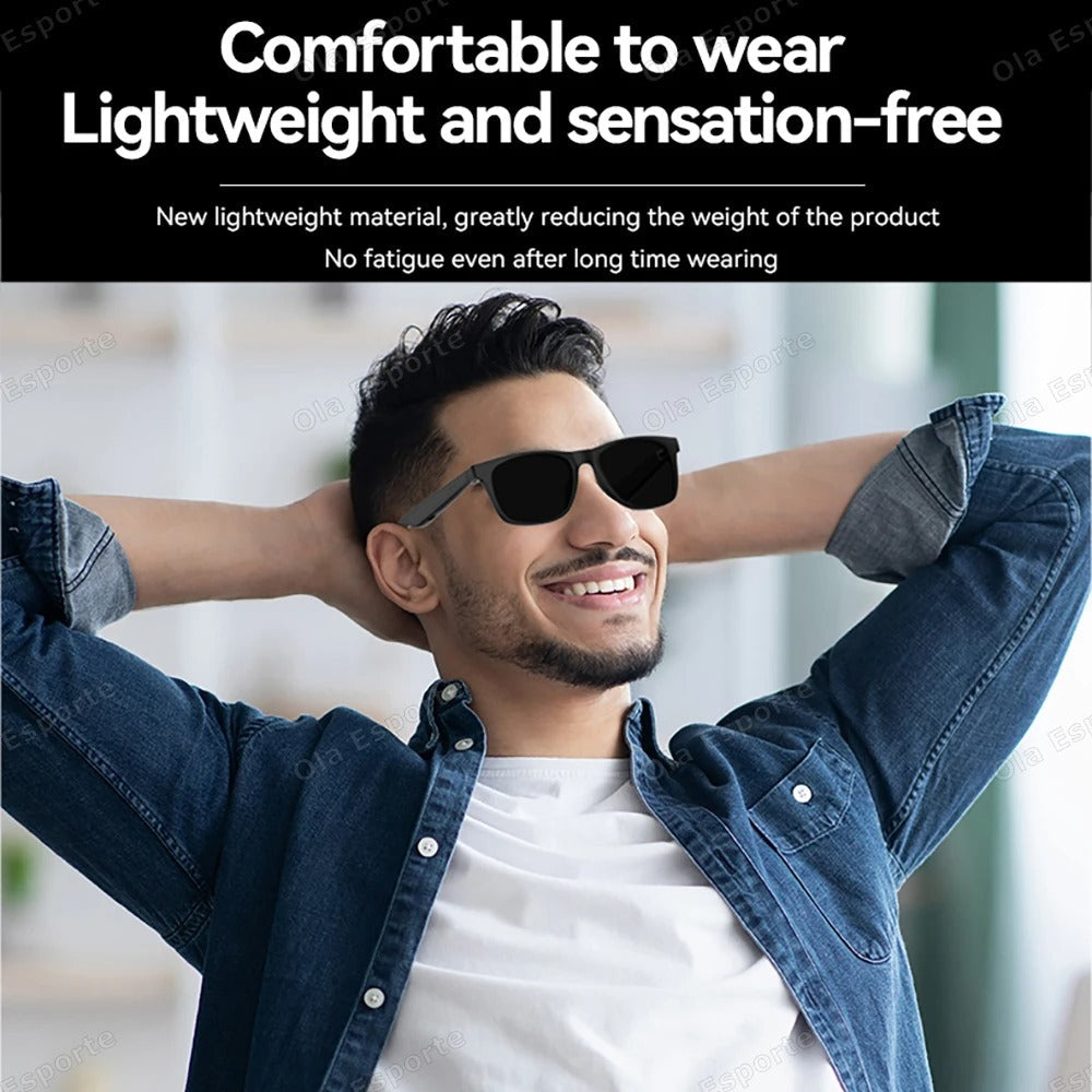 🎁Today Promotion Save 65% - Esports™ AI Powered Bluetooth Polarized Sunglasses