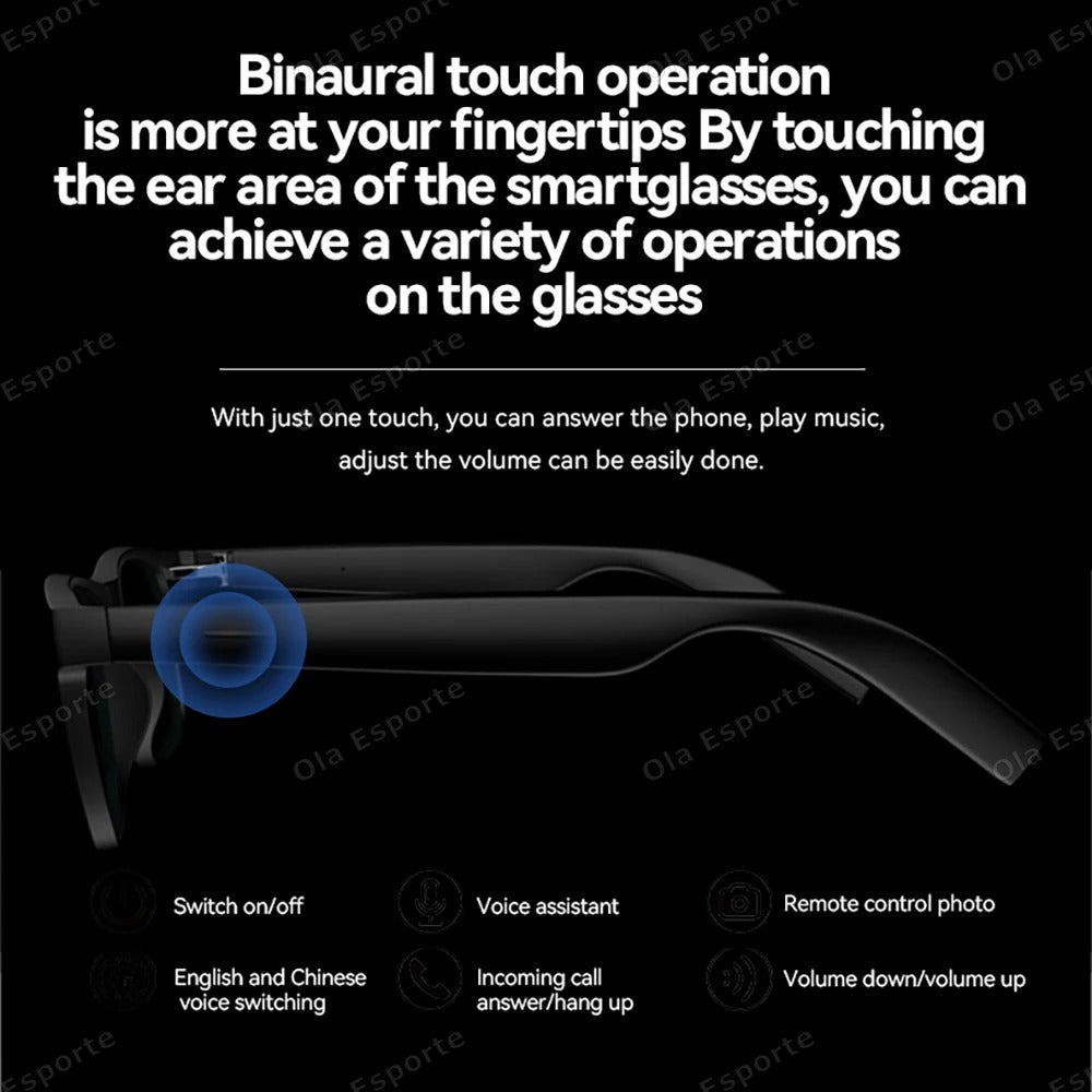 🎁Today Promotion Save 65% - Esports™ AI Powered Bluetooth Polarized Sunglasses